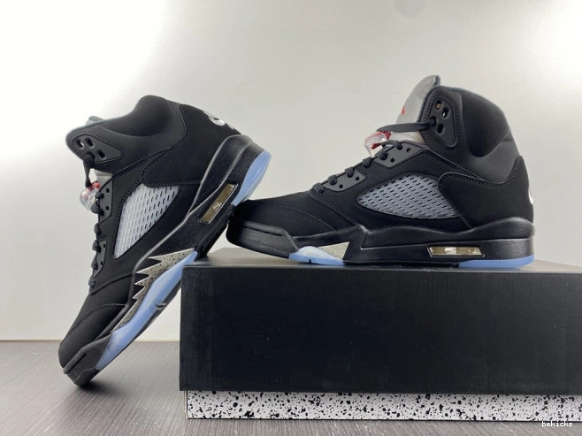 Rep black retro air 5 metallic jordan 845035-003 0512
